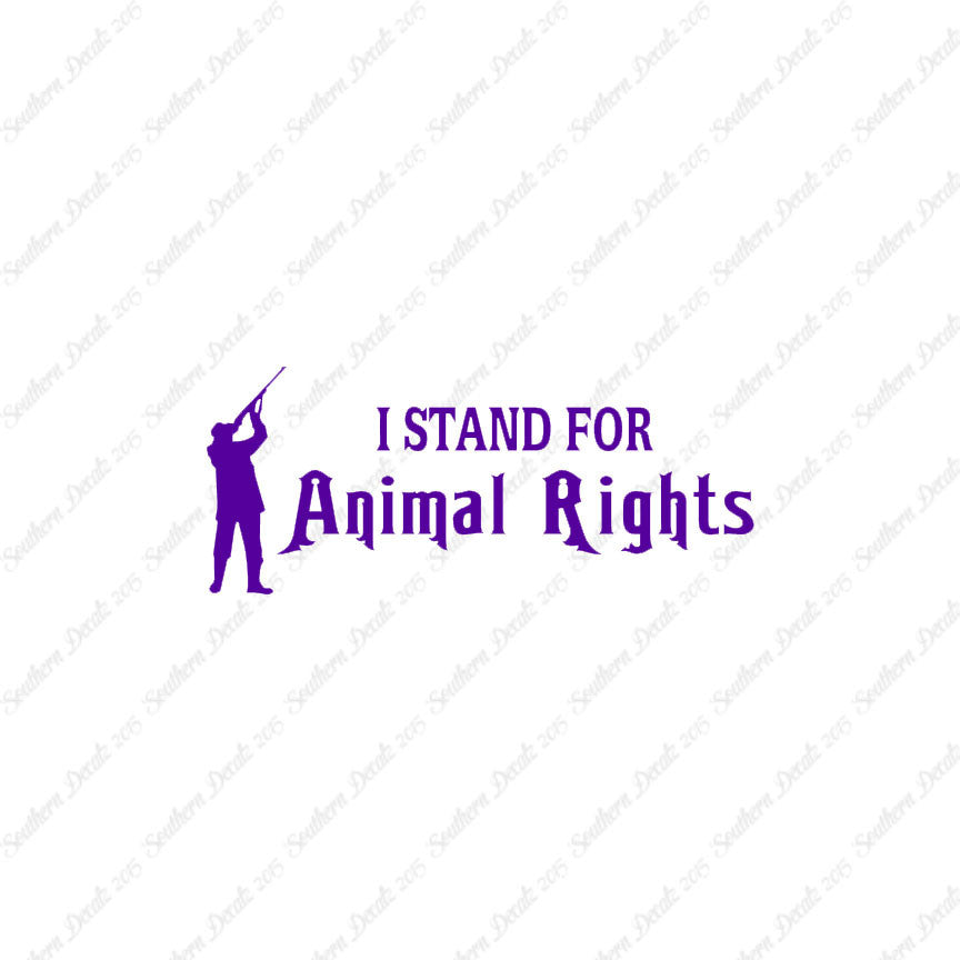 Stand For Animal Rights Hunting