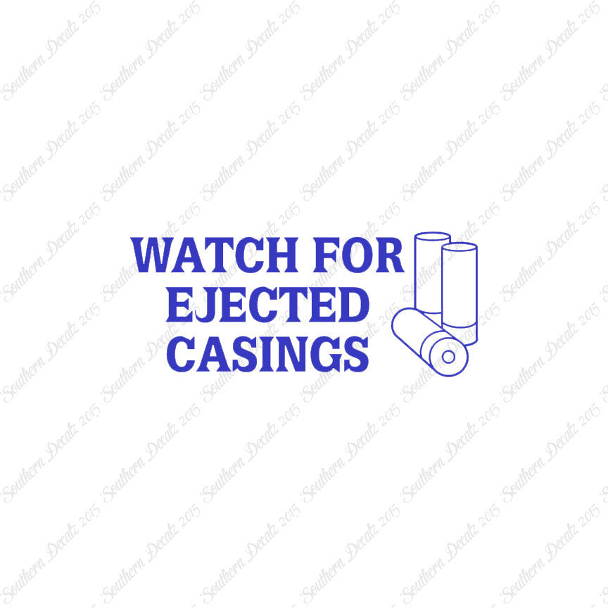 Watch For Ejected Casing Shotgun Shells