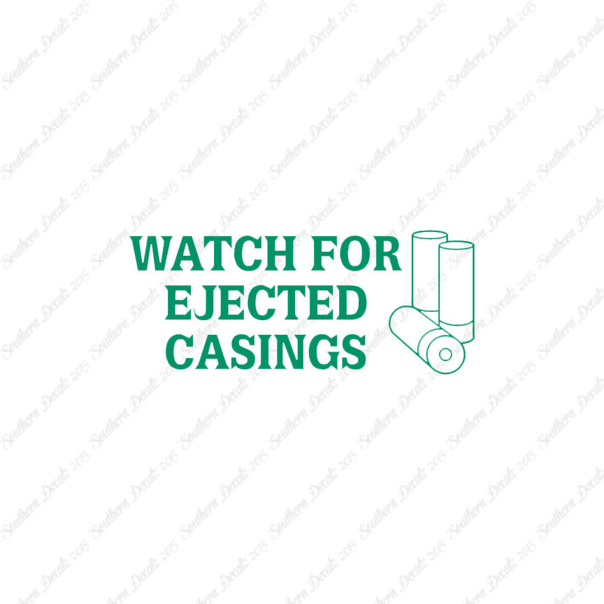 Watch For Ejected Casing Shotgun Shells