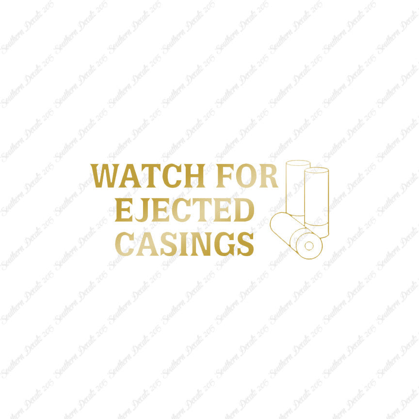 Watch For Ejected Casing Shotgun Shells