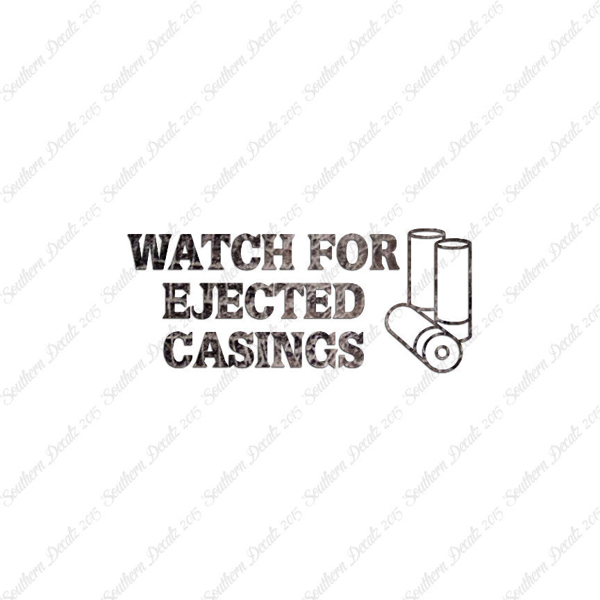 Watch For Ejected Casing Shotgun Shells
