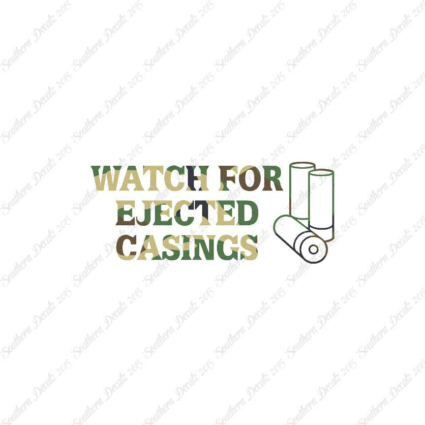 Watch For Ejected Casing Shotgun Shells