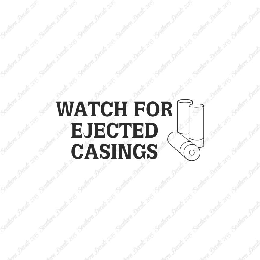 Watch For Ejected Casing Shotgun Shells