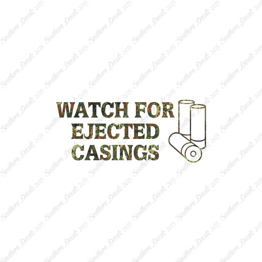 Watch For Ejected Casing Shotgun Shells