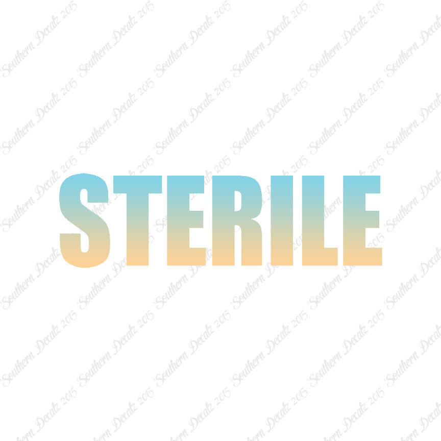Sterile