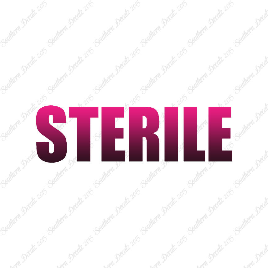 Sterile