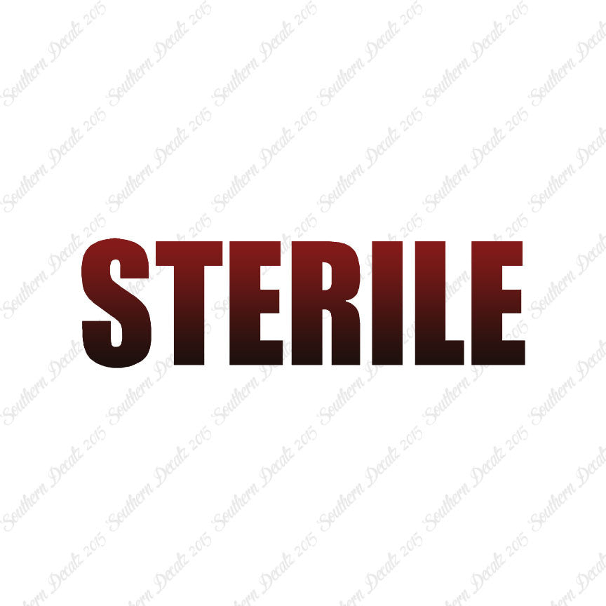 Sterile
