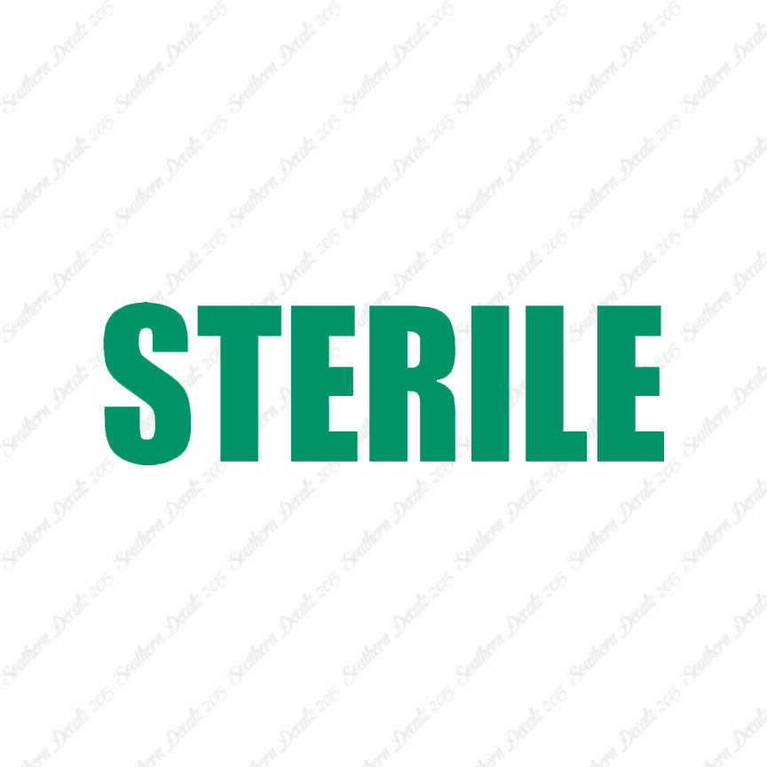 Sterile