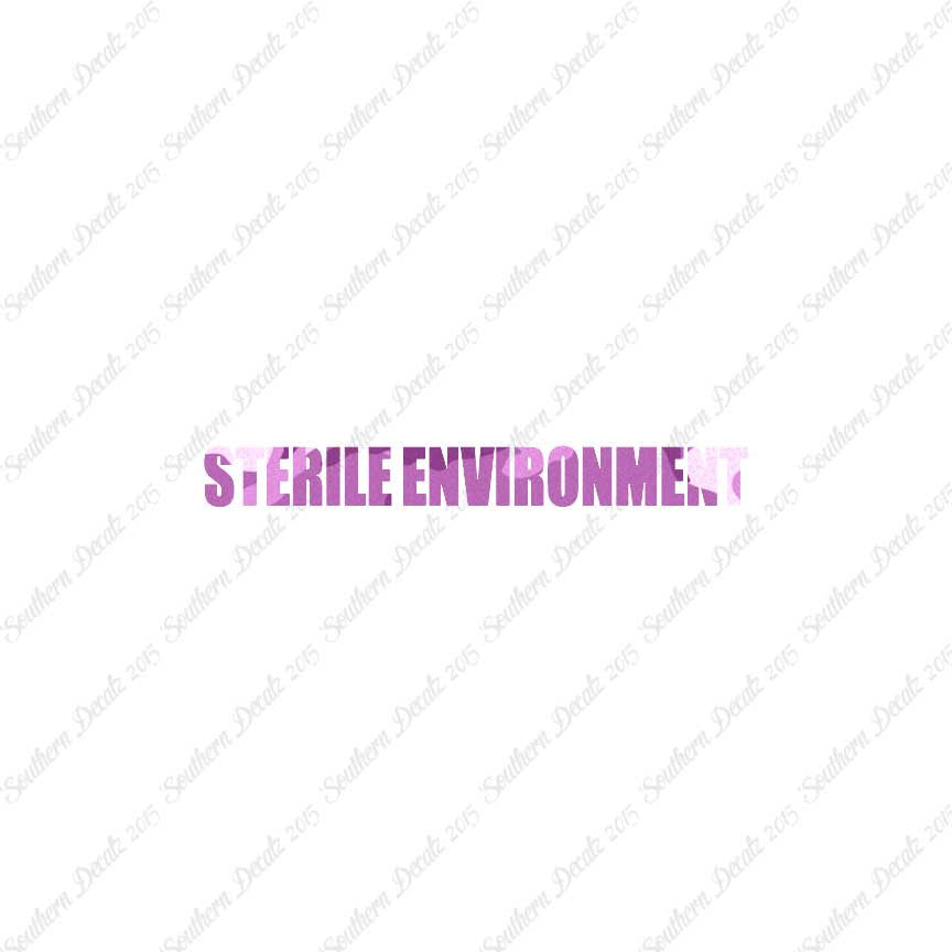 Sterile Environment