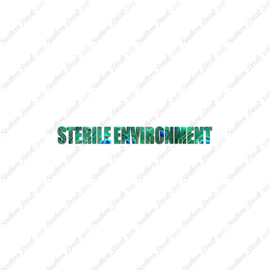 Sterile Environment