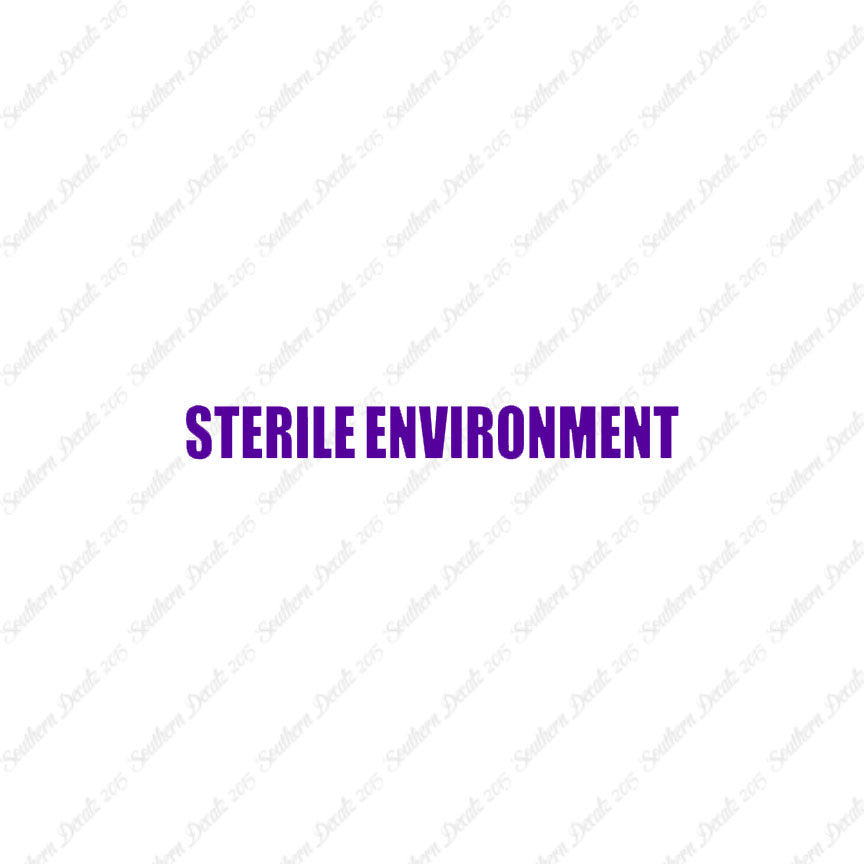 Sterile Environment