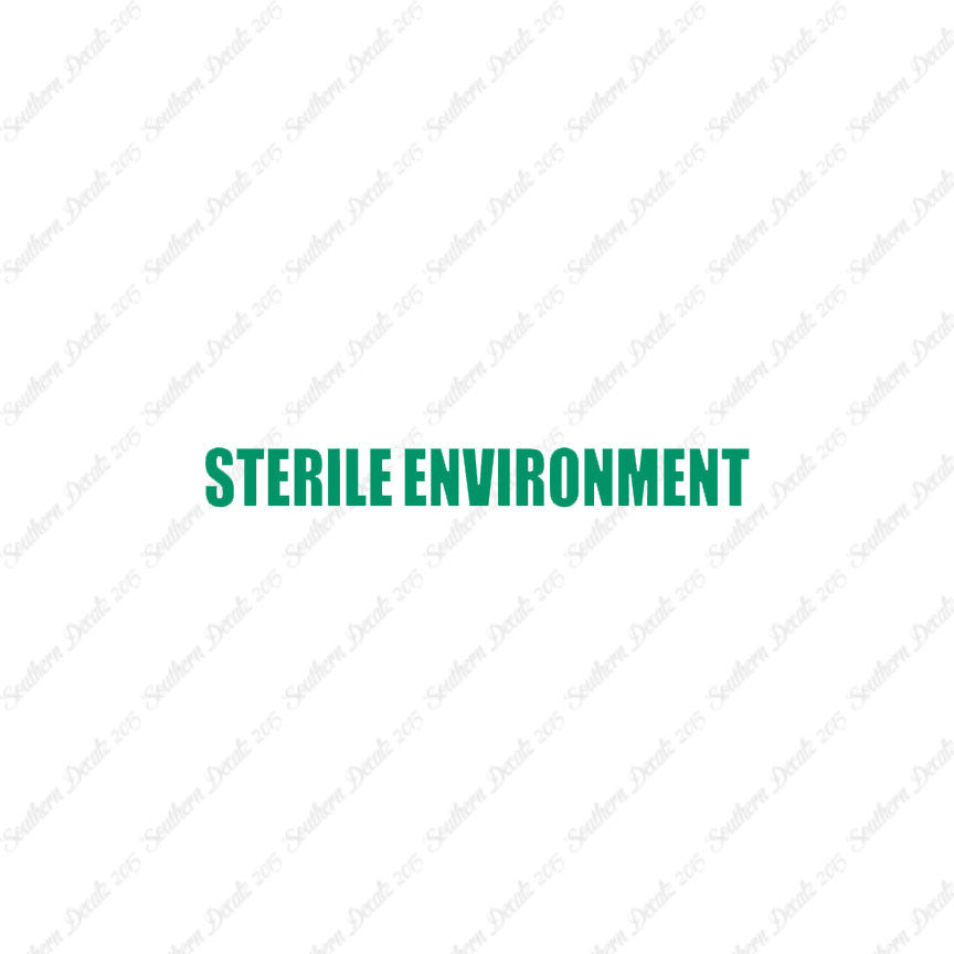 Sterile Environment