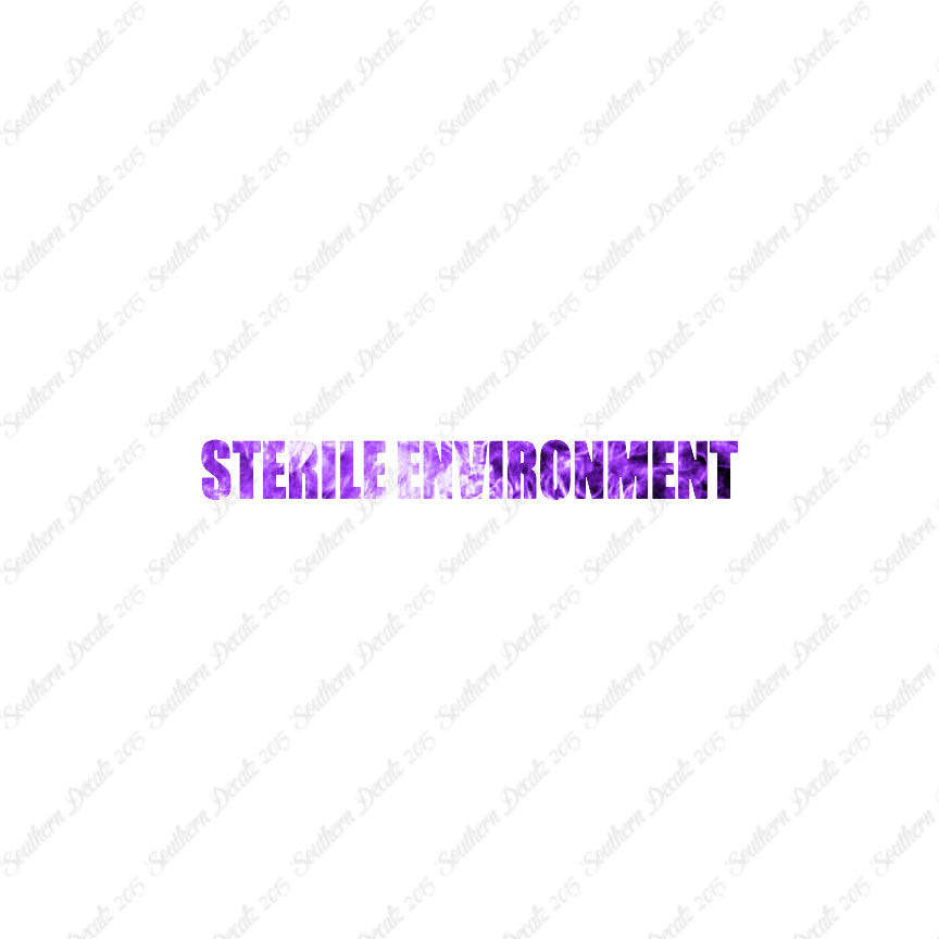 Sterile Environment