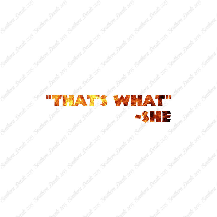 That's What She Said Quote