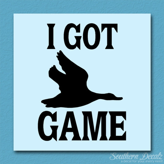 Got Game Bird Hunting