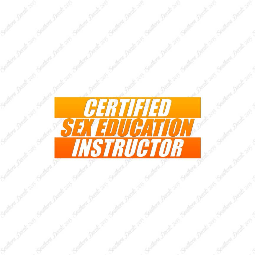 Certified Sex Ed Instructor