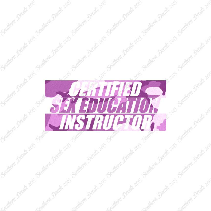 Certified Sex Ed Instructor