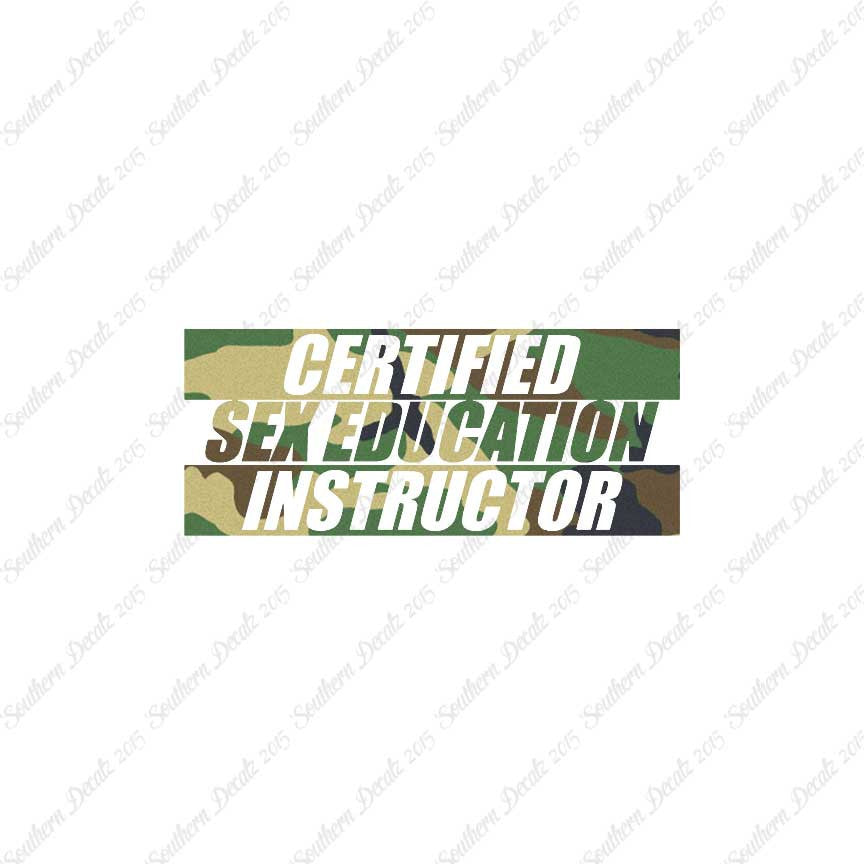 Certified Sex Ed Instructor