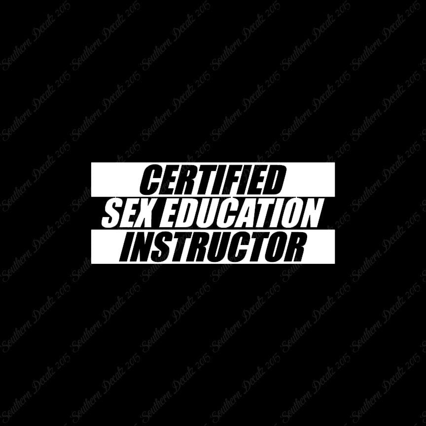 Certified Sex Ed Instructor