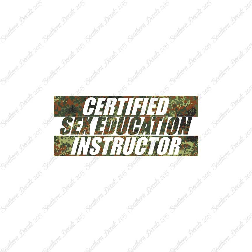 Certified Sex Ed Instructor