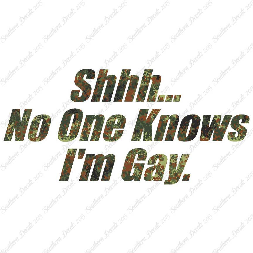 Shh No One Knows I'm Gay