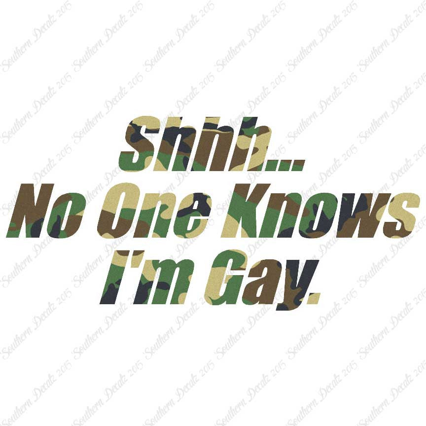 Shh No One Knows I'm Gay