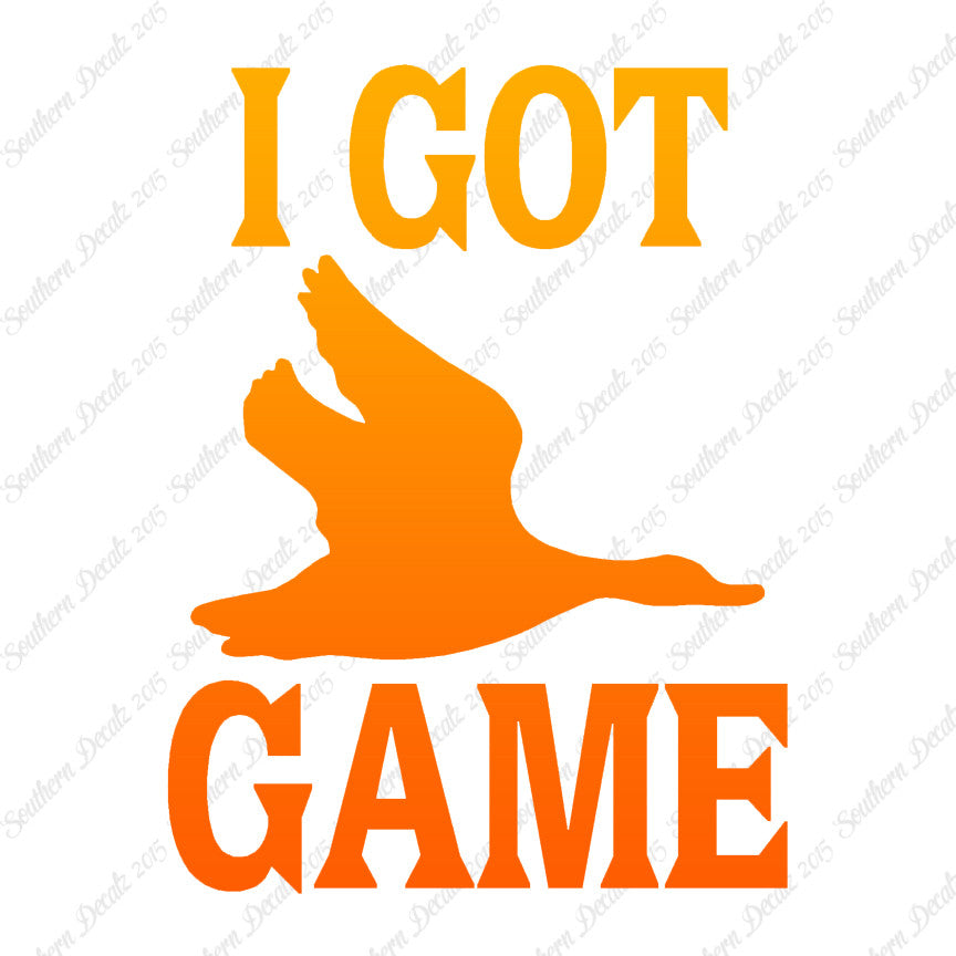 Got Game Bird Hunting