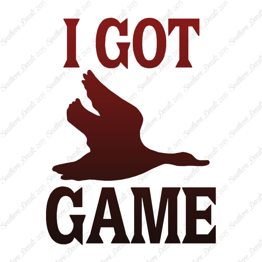 Got Game Bird Hunting