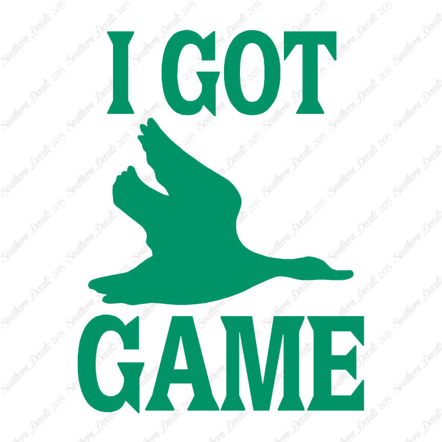 Got Game Bird Hunting