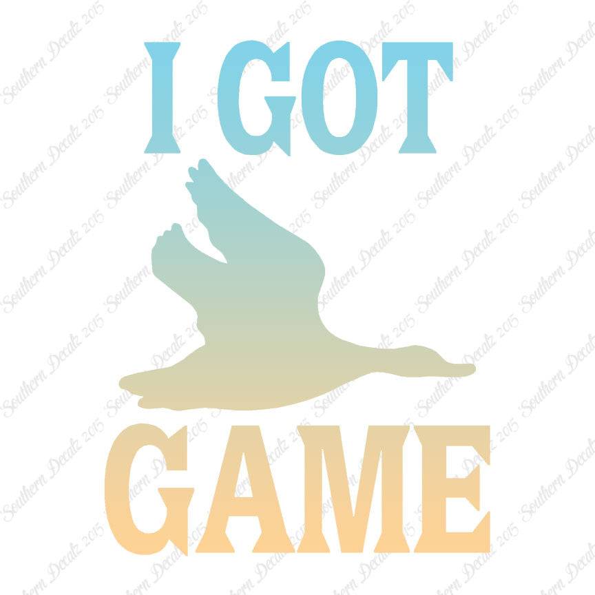 Got Game Bird Hunting
