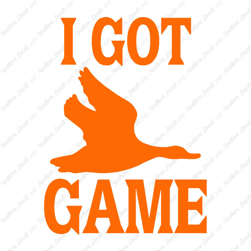 Got Game Bird Hunting