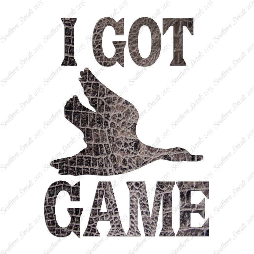 Got Game Bird Hunting