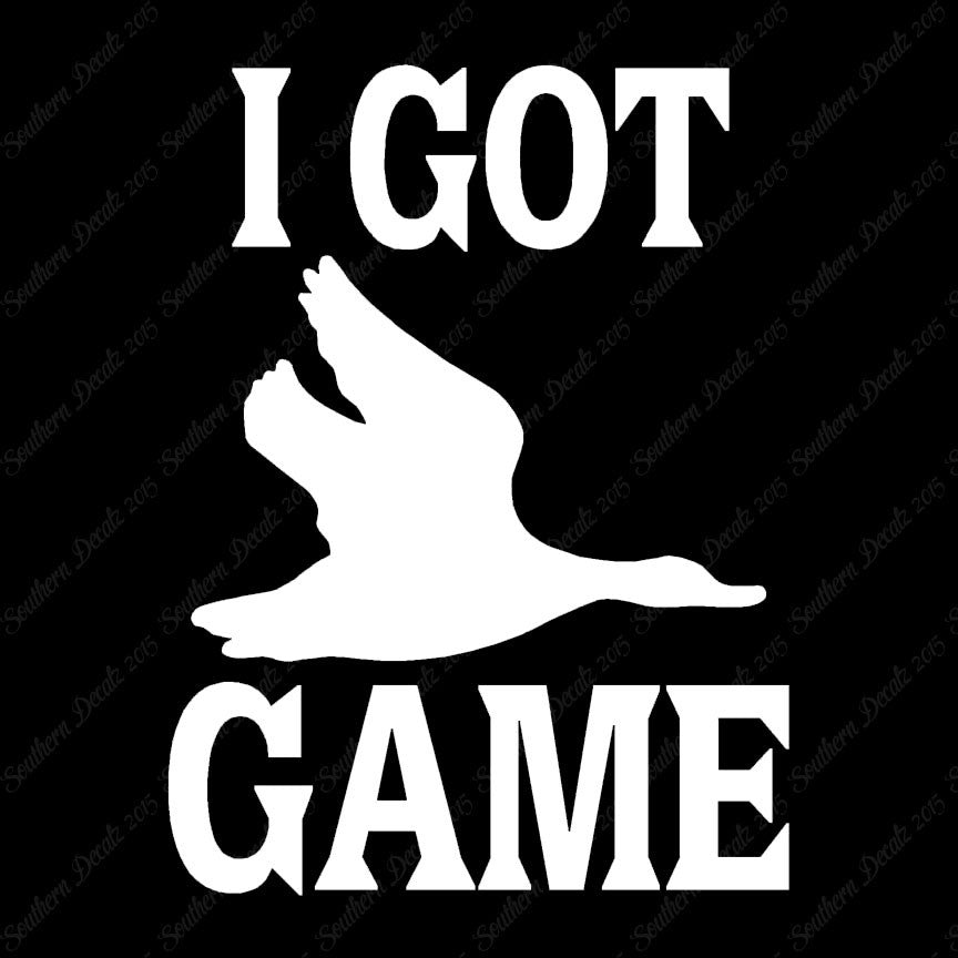 Got Game Bird Hunting