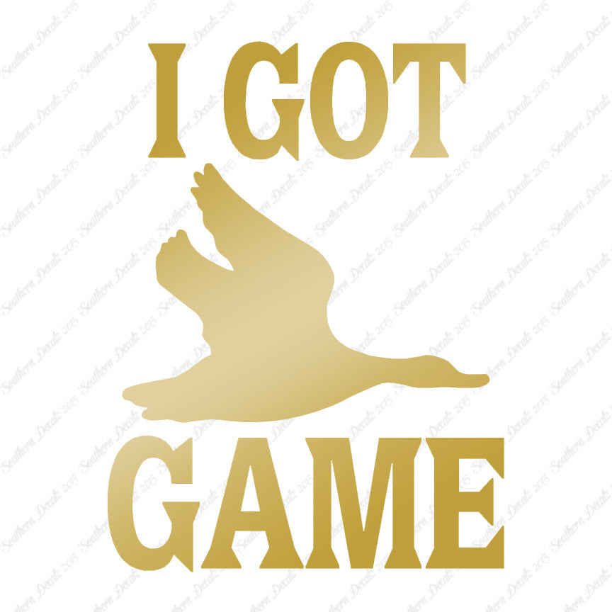 Got Game Bird Hunting