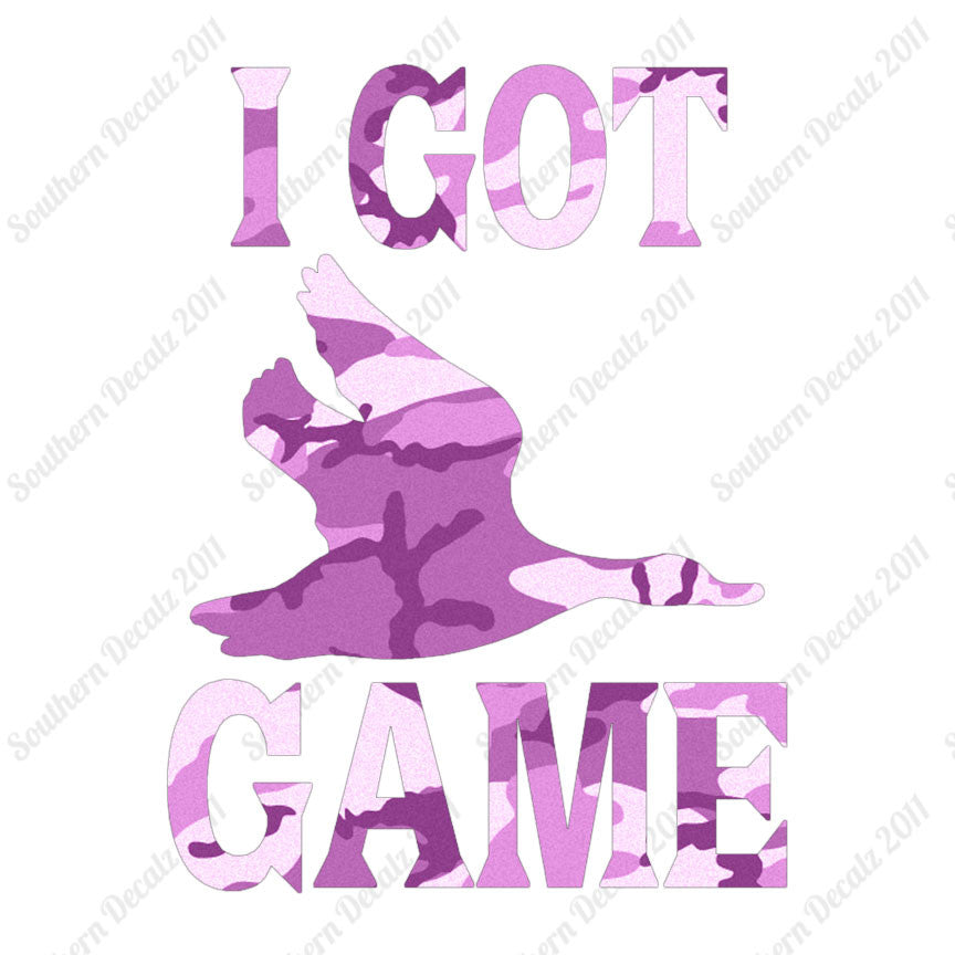 Got Game Bird Hunting