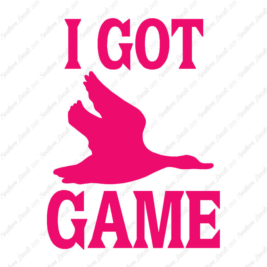 Got Game Bird Hunting
