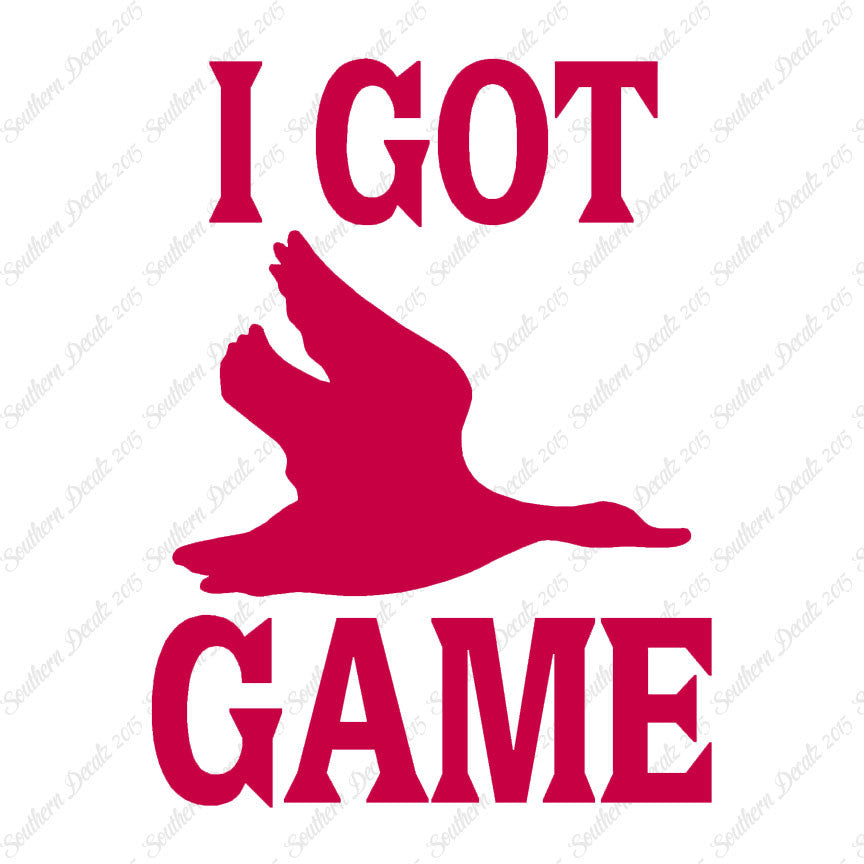 Got Game Bird Hunting