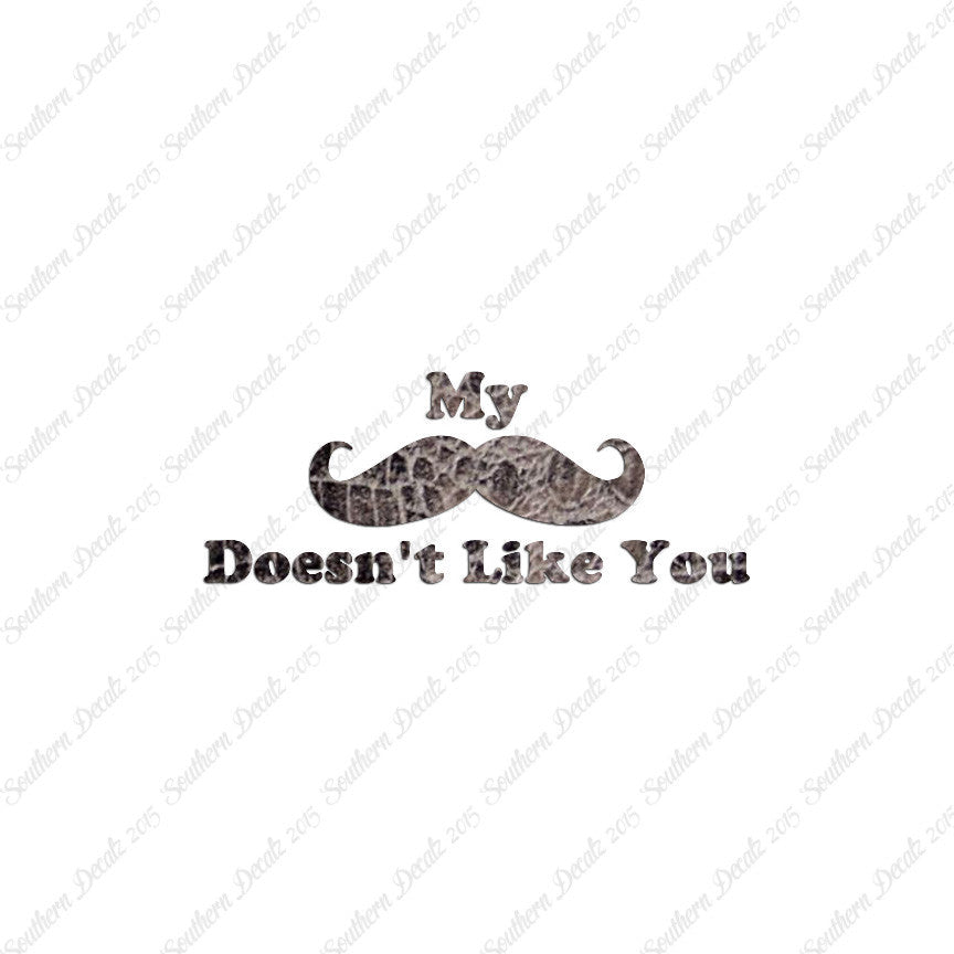 Mustache Doesn't Like You