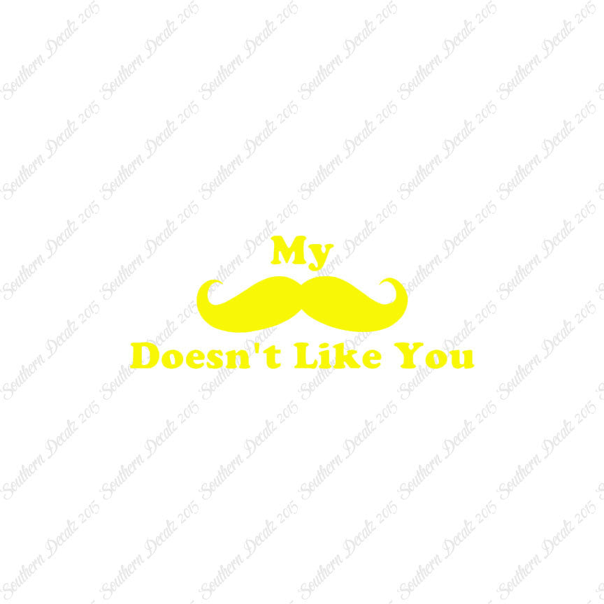 Mustache Doesn't Like You