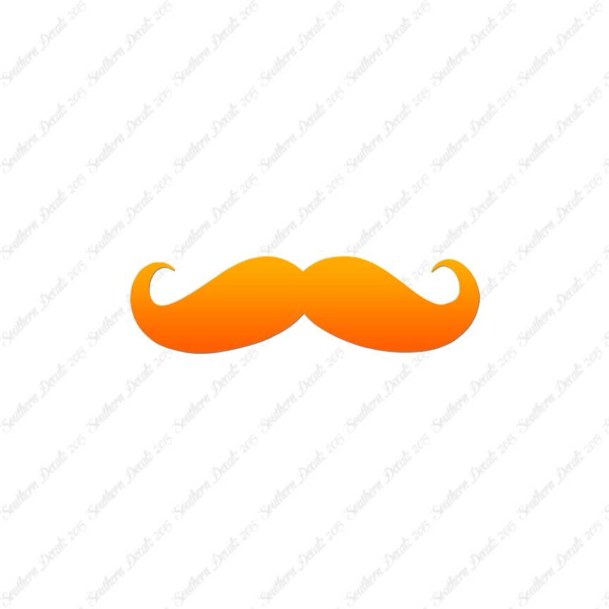 Curled Tip Mustache