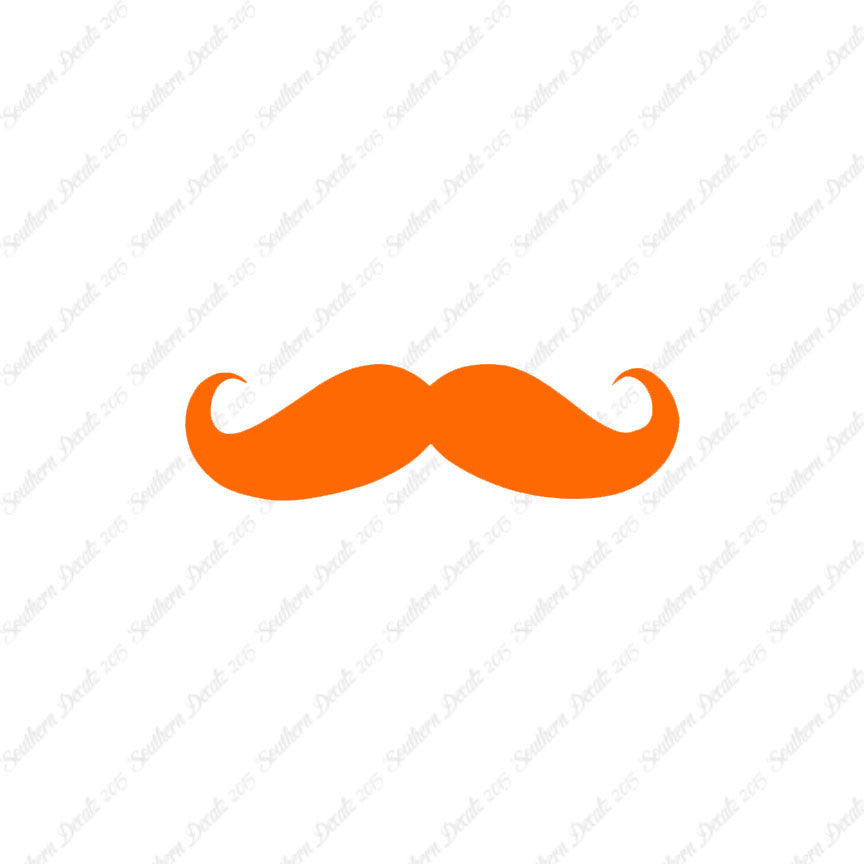 Curled Tip Mustache