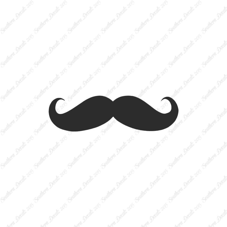 Curled Tip Mustache