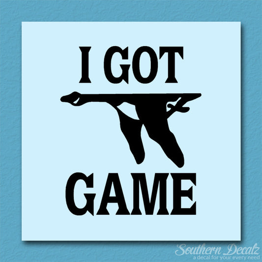 Got Game Goose Bird Hunting