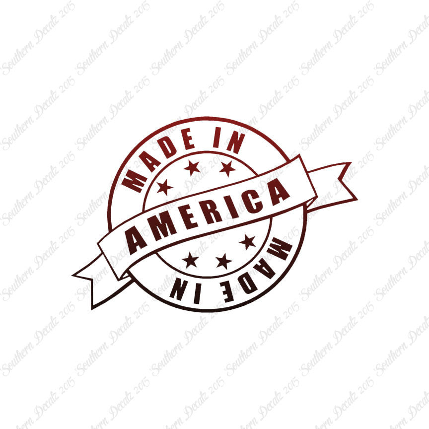 Made In America Stamp Logo