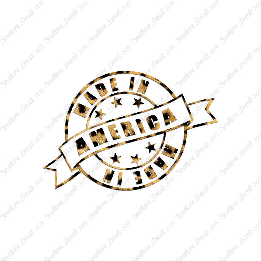 Made In America Stamp Logo