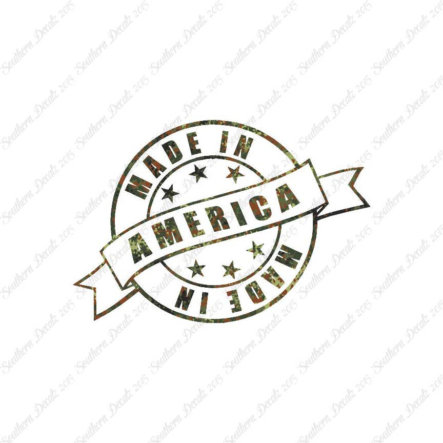 Made In America Stamp Logo