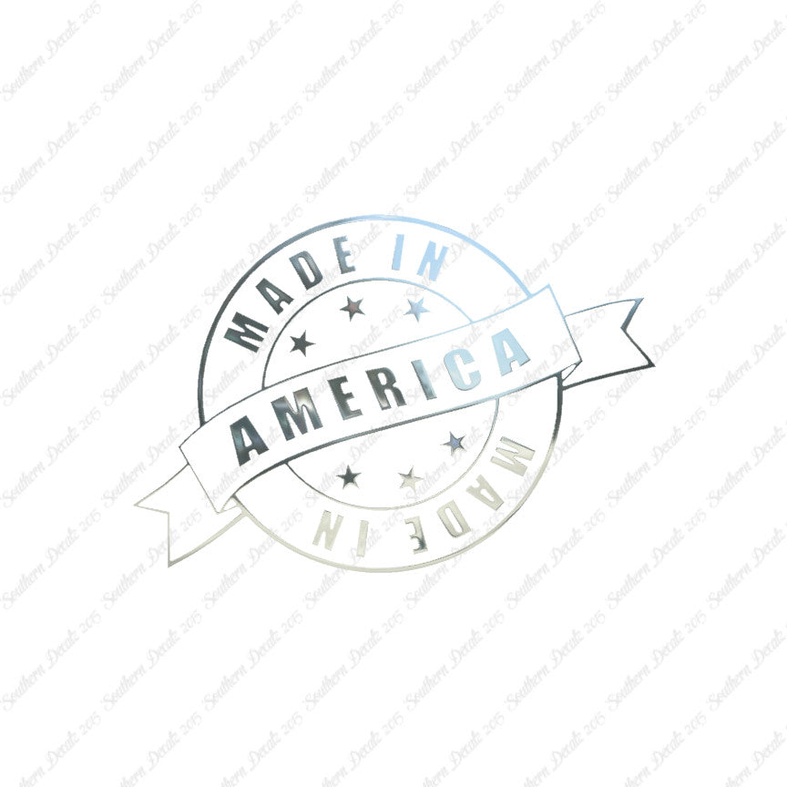 Made In America Stamp Logo