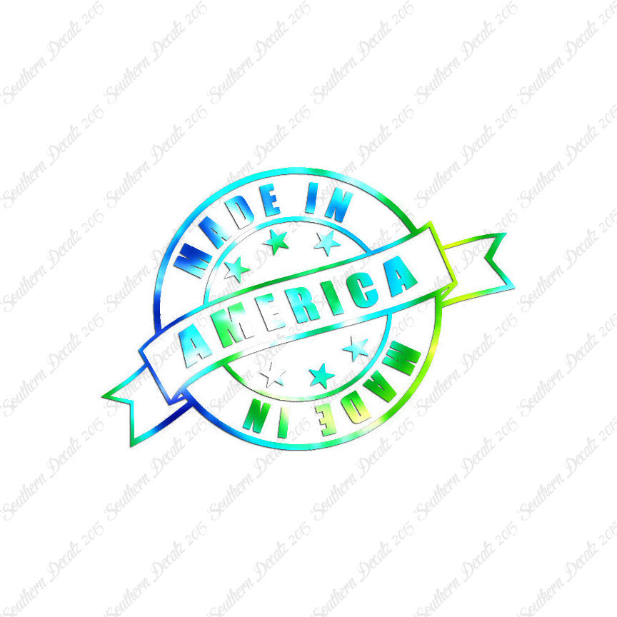 Made In America Stamp Logo