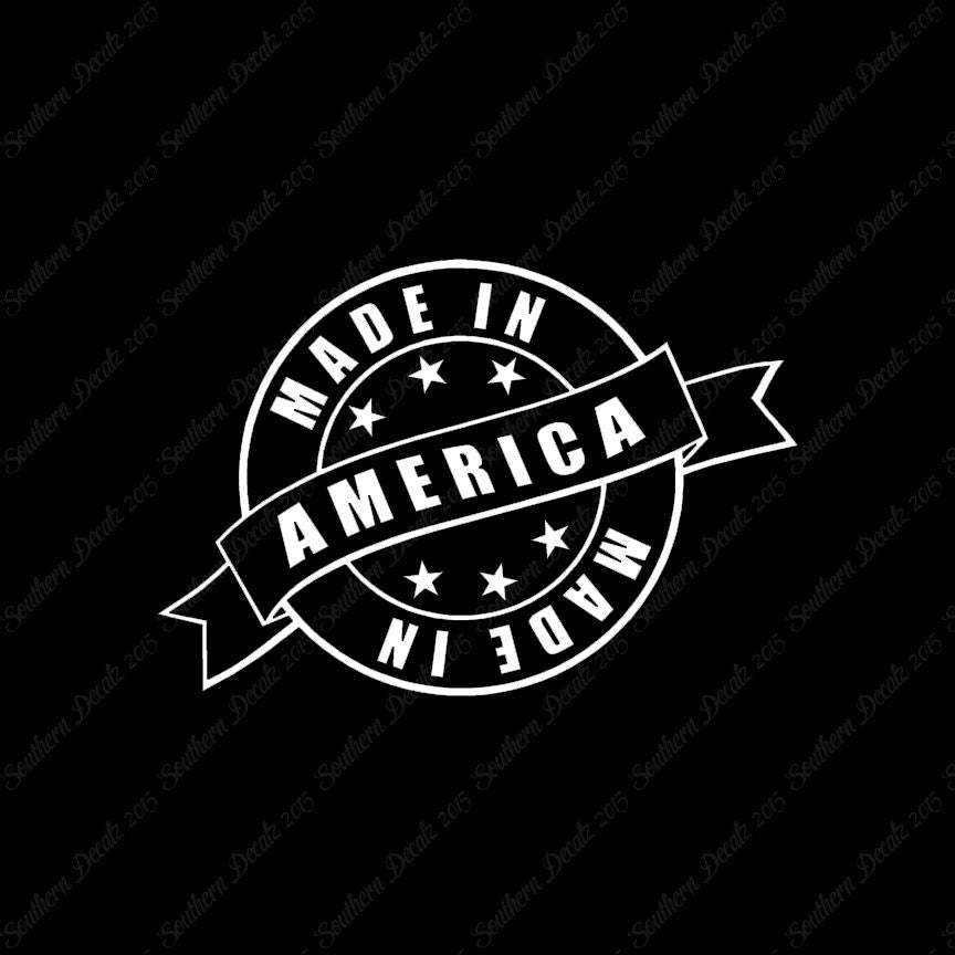 Made In America Stamp Logo