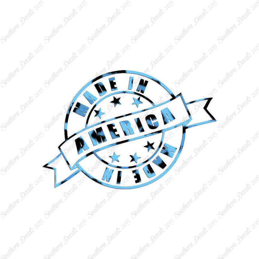 Made In America Stamp Logo